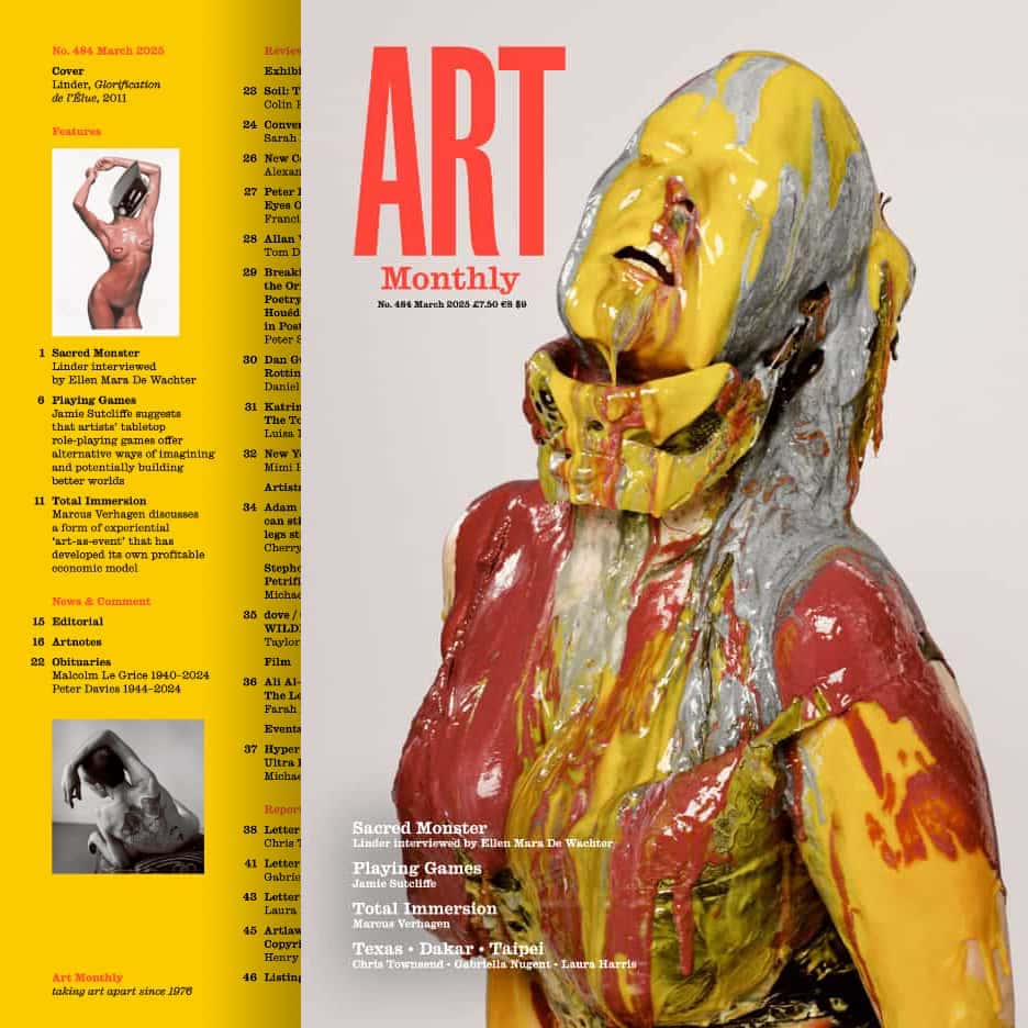 Art Monthly cover