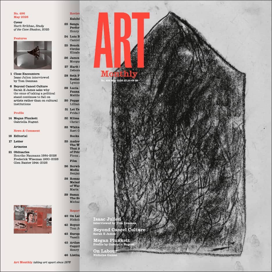 Art Monthly cover