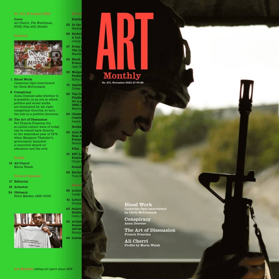 Art Monthly cover