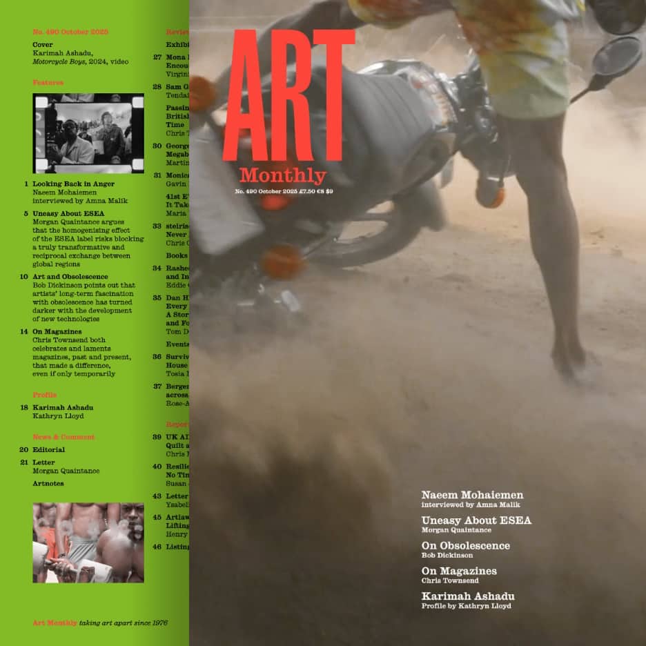 Art Monthly cover