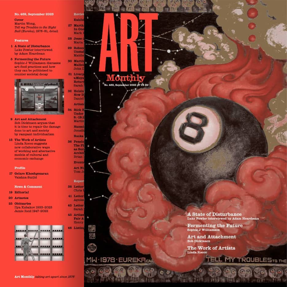 Art Monthly cover